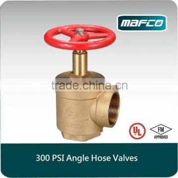 300 PSI UL FM Angle Hose Valves Female NPT Fire hydrant valve fire fighting hydrant valve