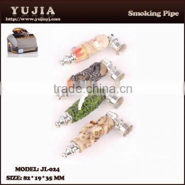 Guangzhou YuJia 2015 newly wholesale funny style resin smoking pipes JL-024