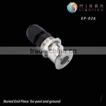 waterproof optical fiber end fittings for swimming pool