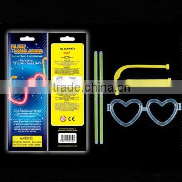 heart glow stick eyeglasses