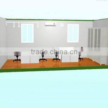 Modular movable container house