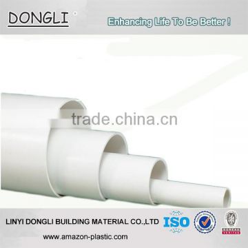 Plastic u-pvc pipe 6 inch 160mm drainage system China manufacturer