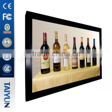 65 inch wall mounted airport computer hd touch screen