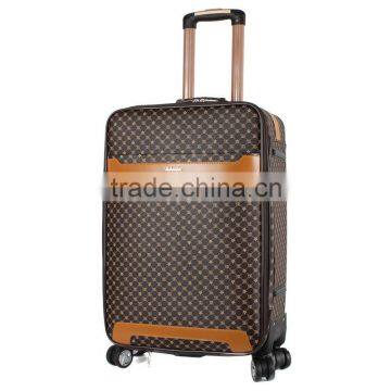 Vintage Trolley Bag,100% Genuine Leather Travel Bag,unisex Luggage Bag