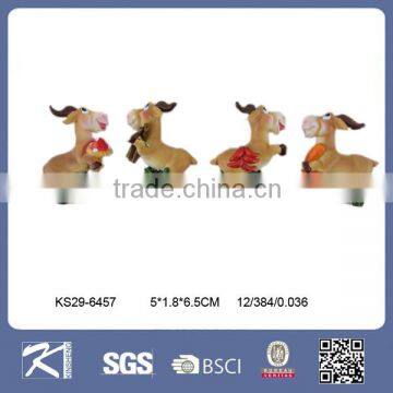 polyresin sheep magnet for russia maket