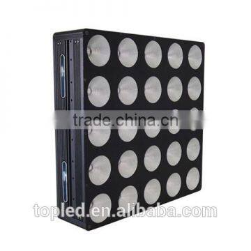 5*5 Matrix blinder RGB Tri-9W LED Blinder light pixel control led panel used as backgrounds wall