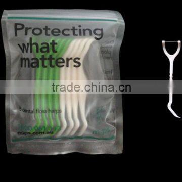 Plastic dental floss hold with FDA certificate