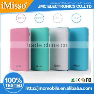 High quality 8000mAh Custom power bank mobile power battery charger