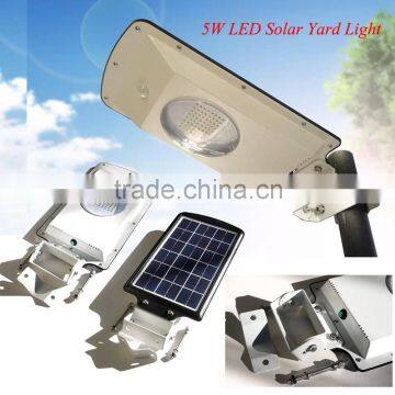 High Brightness Motion Sensor Led Solar Powered Light For Park