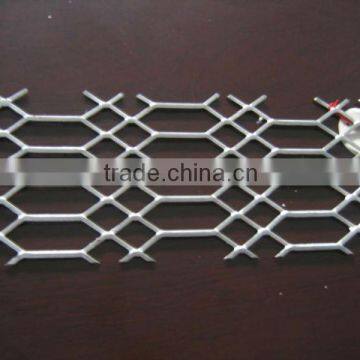 hexagonal expanded metal screen