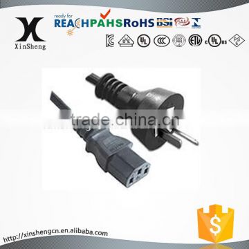 Argentina IRAM approval ac power cord for TV