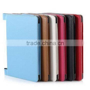 Folio Stand Flip Leather Case for Lenovo Yoga Tablet2 1050F 10 inch/Tablet2 830F 8 inch