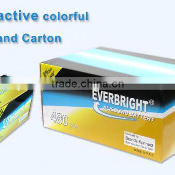 Big Factory Produce Zinc Manganese Dioxide 1.5v Battery Aaa/lr03/am-4 photo-4