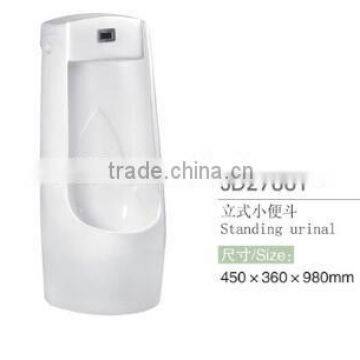 High quality popular sale ceramic floor mounting sensor urinal