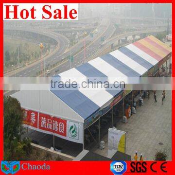 2014 Cheap hot sale CE ,SGS ,TUV cetificited aluminum alloy frame and PVC fabric industrial storage tents