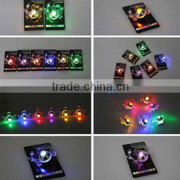 New Fashion Unix Light Up LED Studs Butterfly Nightclubs Stud Earrings