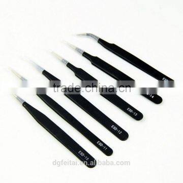 High Quality Vetus ESD Stainless Steel New Fine Point Tweezers Set Needle Nose Tweezers photo-4