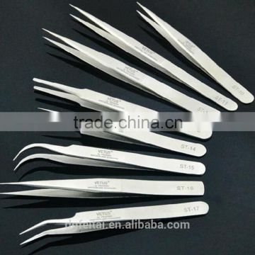 Vetus ST Stainless Steel Material Eyelash Extension Tweezers