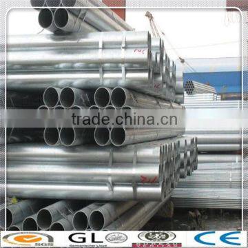 Galvanized Steel Round Pipe Size