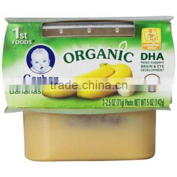 2 x 2.5oz Organic Banana Foods