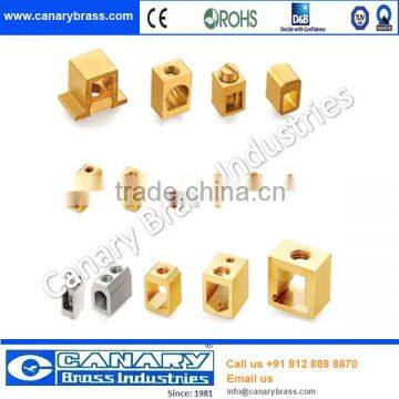 High Precision gold plated brass contact terminal pin