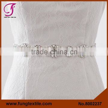 FUNG 8002237 Wholesales Stock Wedding Accessory Bride Rhinestone Beaded Belt