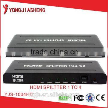 1x4 Hdmi Splitter With 4 Way Hdmi Splitter
