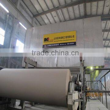 2000mm Model--15t/d Capacity Kraft Paper Making Machine Price