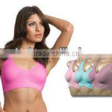 3 colors seamless comfort ahh bra without pads