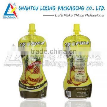 Pineapple juice pouches