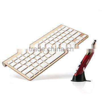 2016 New Design Patent 2.4G Touch Pen Mouse & Modern Colored Wireless Keyboard Combo Without Mouse Hand photo-5