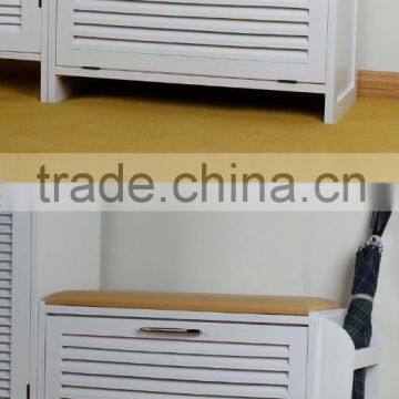 Fashion Louver Door Space Save Shoes Collect Cabinet photo-4