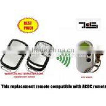 433.92MHZ remote ,rolling code for ACDC Garage Door Remote ACDC