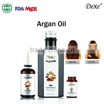 strengthen hair Argan oil wholesale of bulk for make hair soft and silky with private label