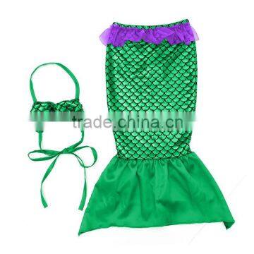 custom design baby clothes girls fancy clothes wholesale baby girl mermaid clothes