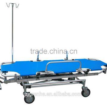 Hydraulic patient stretcher bed emergency trolley