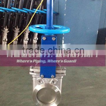 Stainless steel JIS knife gate valve