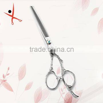 professional 6'' barber salon hair thinner scissors in PP handle|thinning cutting scissors