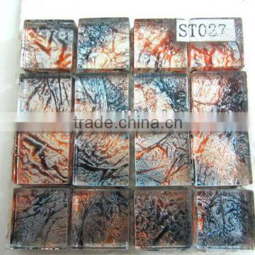 Artistic Wall Decor Glass Mosaic Tile Strip