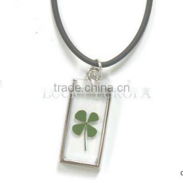 Good Luck four leaf clovers lucky jewelry