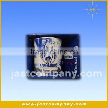 Wholesale Ceramic Souvenir Printing Music Mug