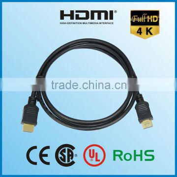 wholesale black hdmi cable 1080p 1.4v