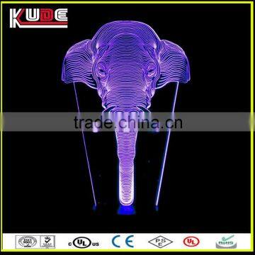 Innovative 3D Illusion Led Decoration Light Table Lamp For Custom Made