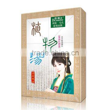 Herbal ingredient Immortelle pore refining face mask