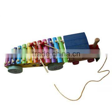 Wooden Children Xylophone in Truck Shape photo-2