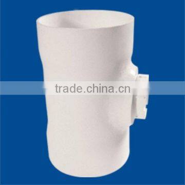 PVC-U Fabricated Drainage Fittings: Cleanout Tee with Plug