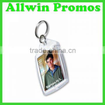 Rectangle Photo Acrylic Keychain