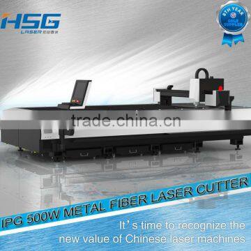 Reinforced high temperature annealing metal sign letters laser cutting machinery HS-M3015C