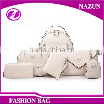 6 Pcs of 1 Set Handbags Shoulder Bags Wholesale PU 2016 Stylish Women Bag photo-3