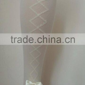 Microfibre Fancy Kids Tights With Bow photo-4